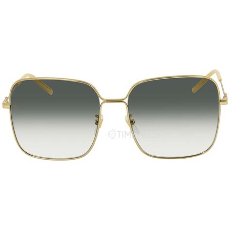 gucci gg0443s 004|Gucci Green Gradient Square Ladies Sunglasses GG0443S 004 .